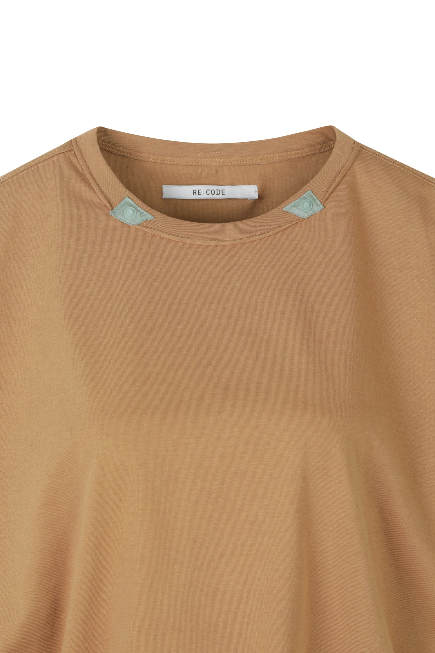 Detachable Hoodie Round Neck Crop T-shirt - Recode Global Detachable Hoodie Round Neck Crop T-shirt - Recode Global