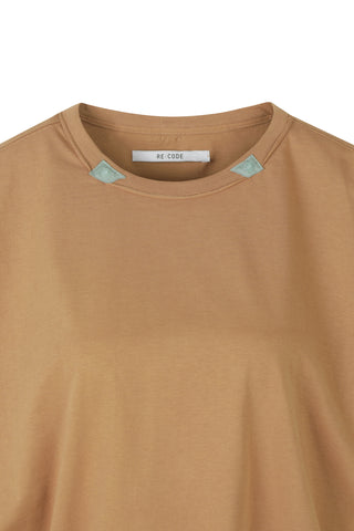 Detachable Hoodie Round Neck Crop T-shirt - Recode Global Detachable Hoodie Round Neck Crop T-shirt - Recode Global