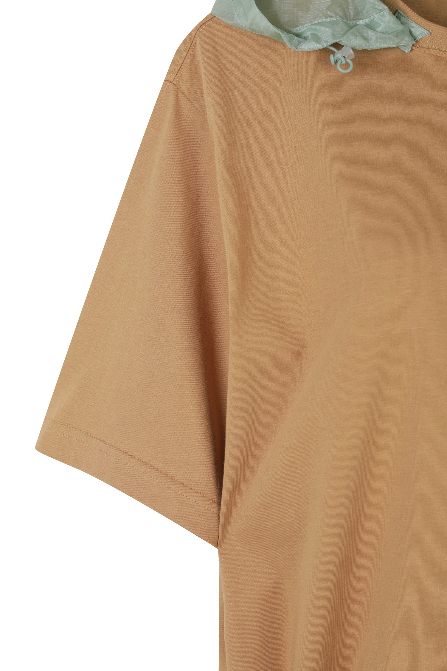 Detachable Hoodie Round Neck Crop T-shirt - Recode Global Detachable Hoodie Round Neck Crop T-shirt - Recode Global