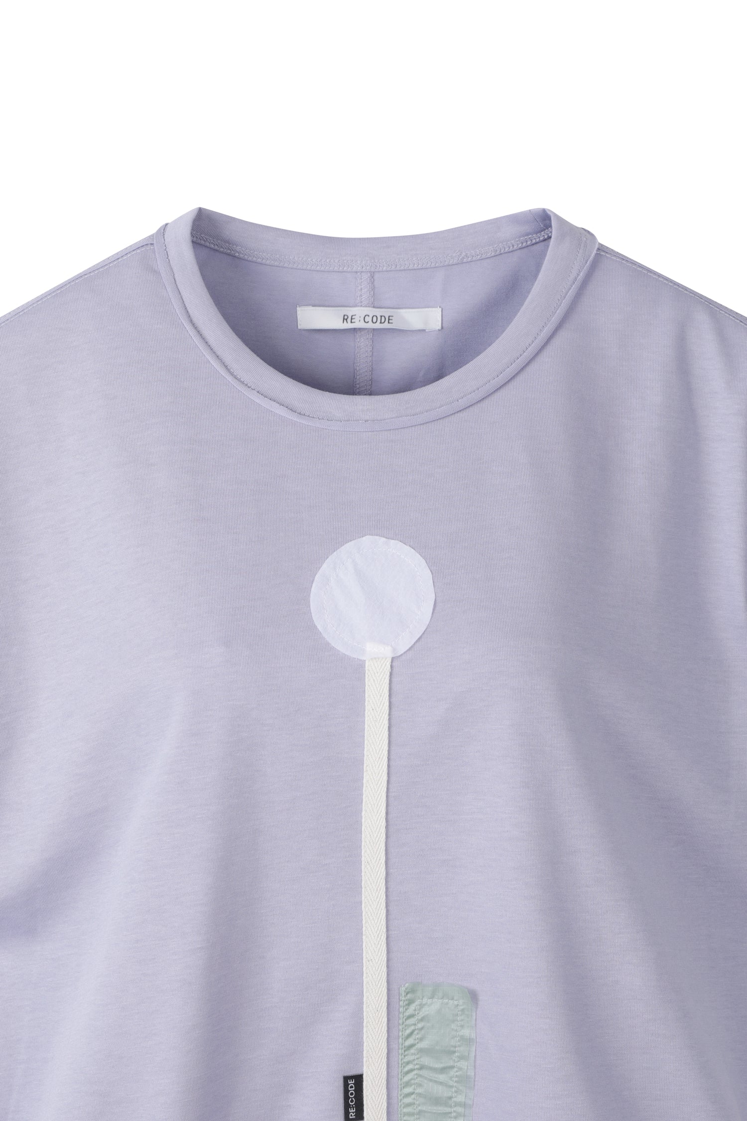 Patchwork Crop Shirring T-shirt - Recode Global Patchwork Crop Shirring T-shirt - Recode Global