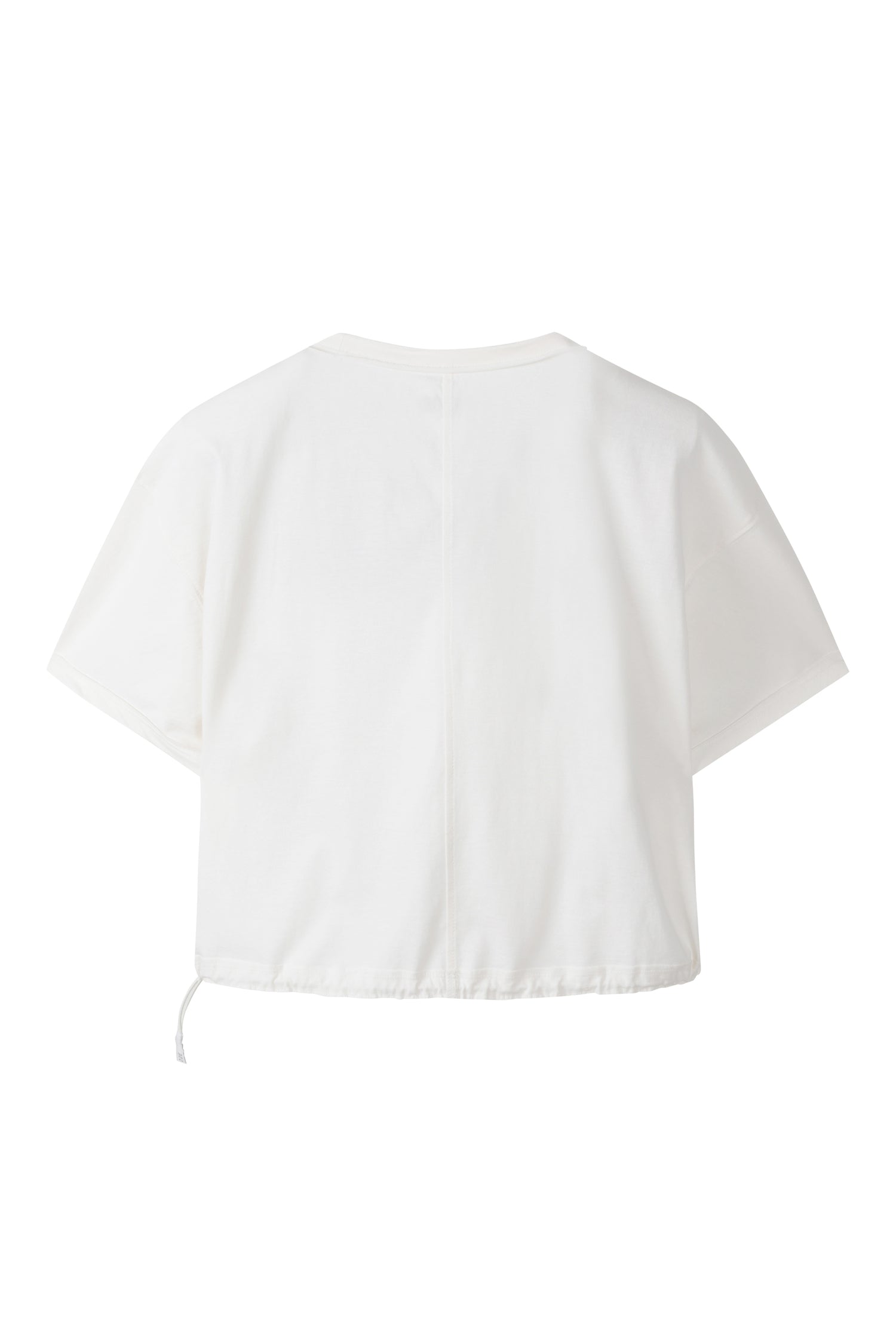Patchwork Crop Shirring T-shirt - Recode Global Patchwork Crop Shirring T-shirt - Recode Global