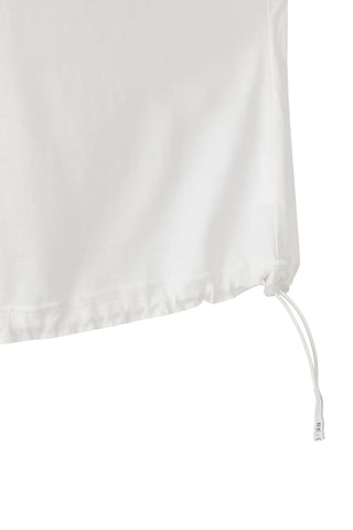 Patchwork Crop Shirring T-shirt - Recode Global Patchwork Crop Shirring T-shirt - Recode Global