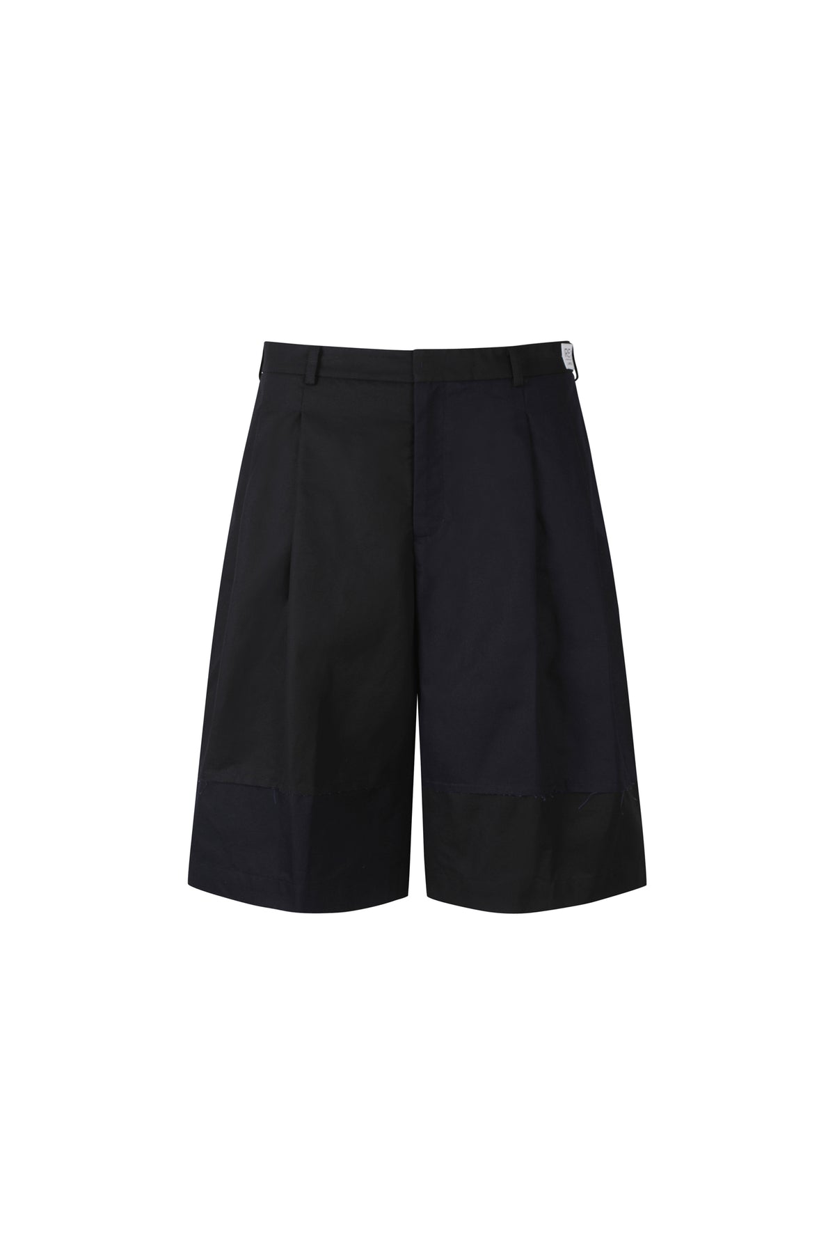 Color-Blocked Bermuda Shorts
