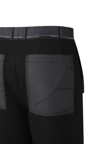 Pocket Cutting Detail Pants - Recode Global Pocket Cutting Detail Pants - Recode Global