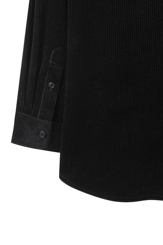 Corduroy Oversized Pullover Shirts - Recode Global Corduroy Oversized Pullover Shirts - Recode Global
