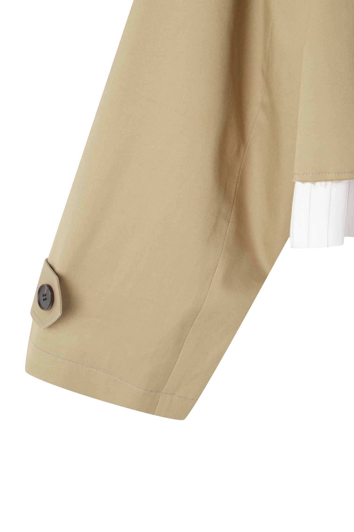 Trench Coat Cropped Jacket - Recode Global Trench Coat Cropped Jacket - Recode Global