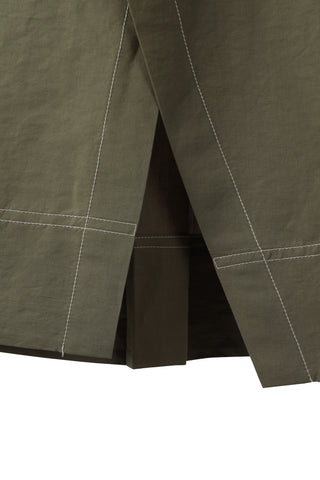 Linen Pants Detail Overlap Skirt - Recode Global Linen Pants Detail Overlap Skirt - Recode Global