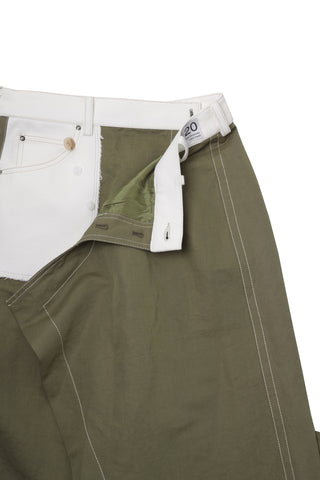Linen Pants Detail Overlap Skirt - Recode Global Linen Pants Detail Overlap Skirt - Recode Global