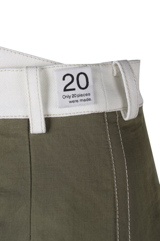 Linen Pants Detail Overlap Skirt - Recode Global Linen Pants Detail Overlap Skirt - Recode Global