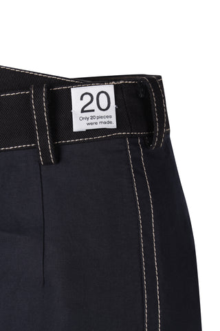 Linen Pants Detail Overlap Skirt - Recode Global Linen Pants Detail Overlap Skirt - Recode Global