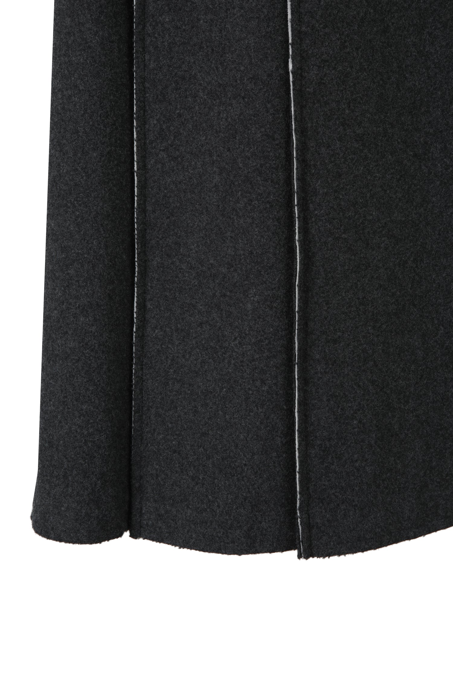 Raw Edge Detail Flare Long Skirt - Recode Global Raw Edge Detail Flare Long Skirt - Recode Global
