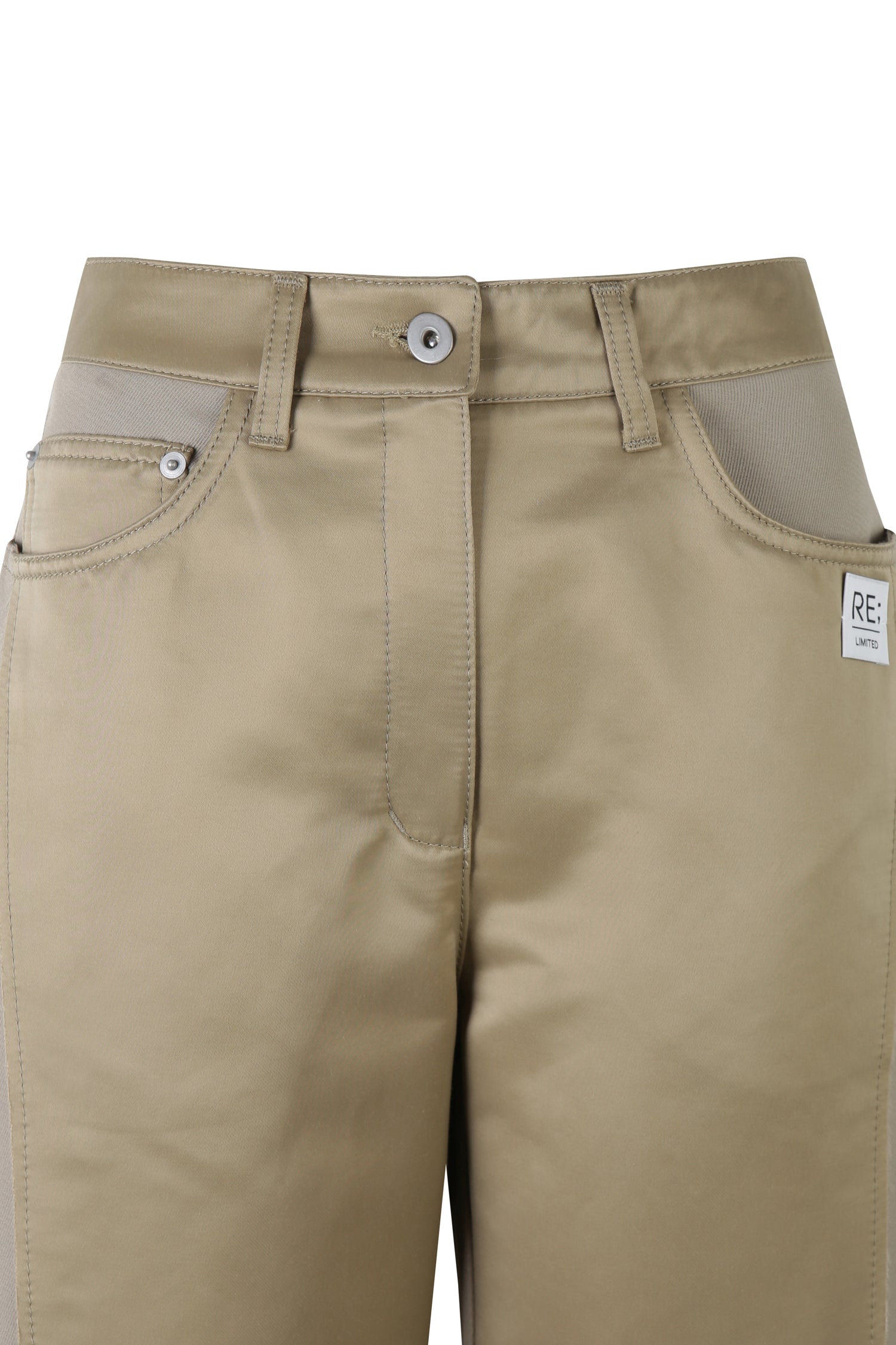 Vintage Satin Cutting Panel Pants - Recode Global Vintage Satin Cutting Panel Pants - Recode Global
