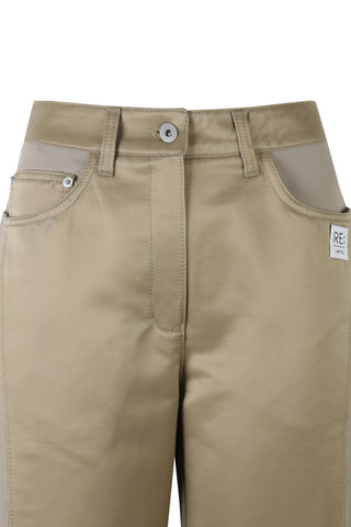 Vintage Satin Cutting Panel Pants - Recode Global Vintage Satin Cutting Panel Pants - Recode Global