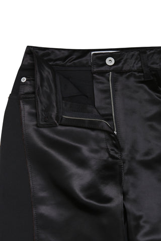 Vintage Satin Cutting Panel Pants - Recode Global Vintage Satin Cutting Panel Pants - Recode Global