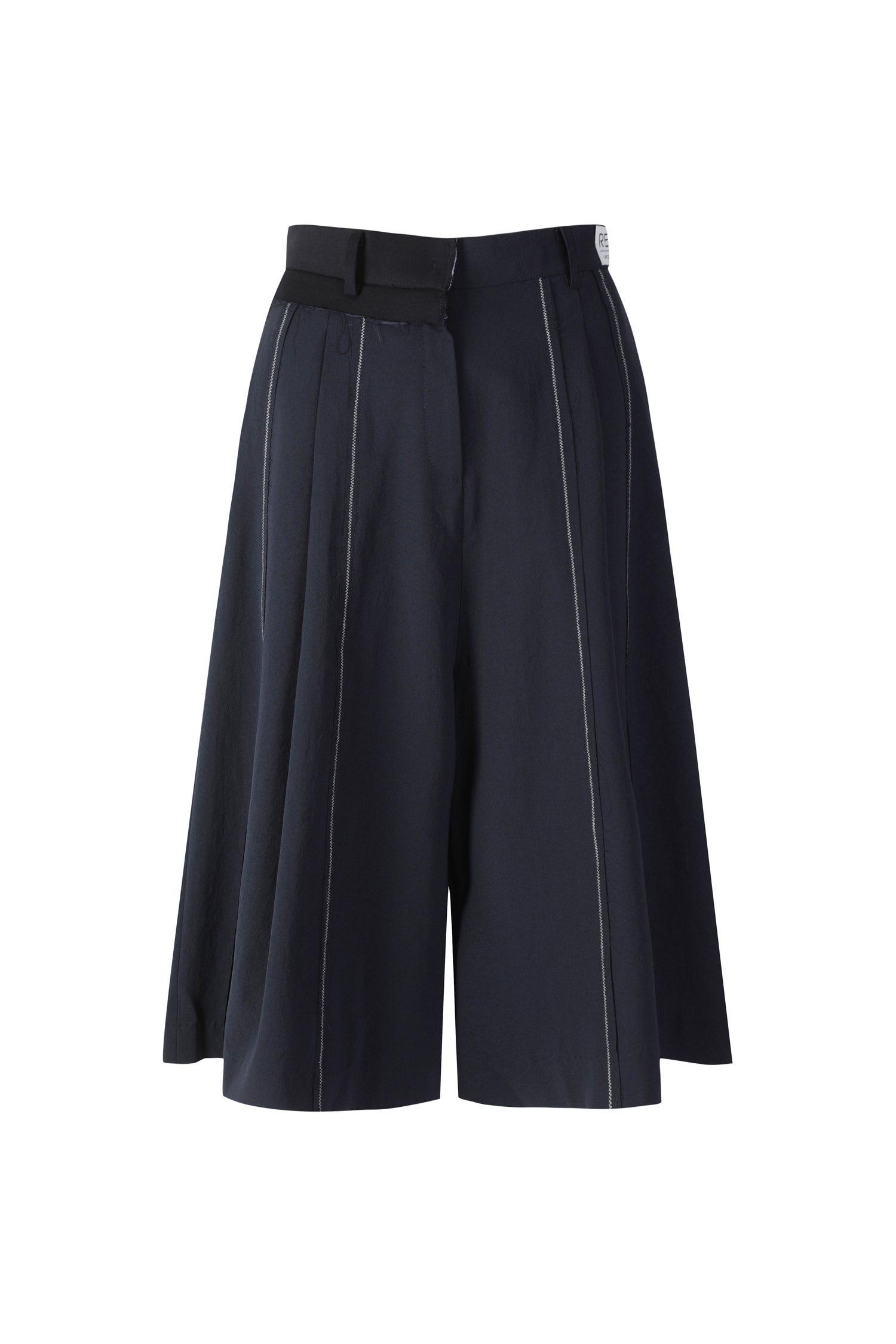 Stitch Line Point Midi Pants - Recode Global Stitch Line Point Midi Pants - Recode Global