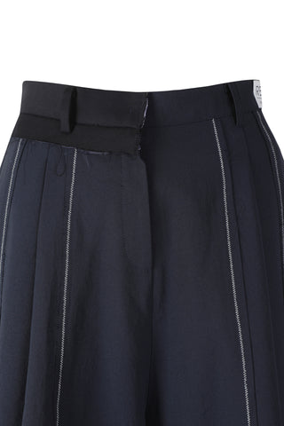 Stitch Line Point Midi Pants - Recode Global Stitch Line Point Midi Pants - Recode Global