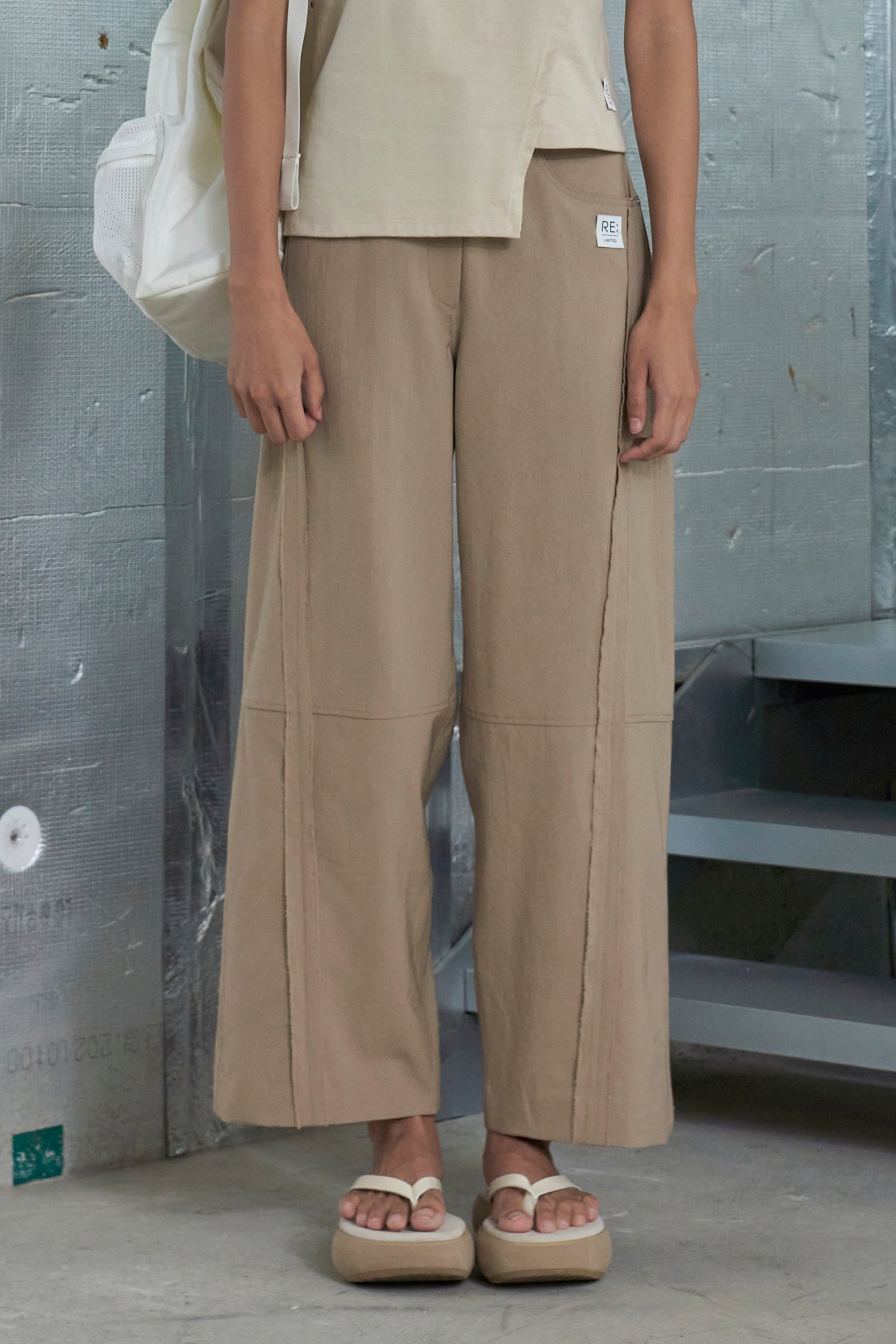 Cut-Out Detail Pants - Recode Global Cut-Out Detail Pants - Recode Global
