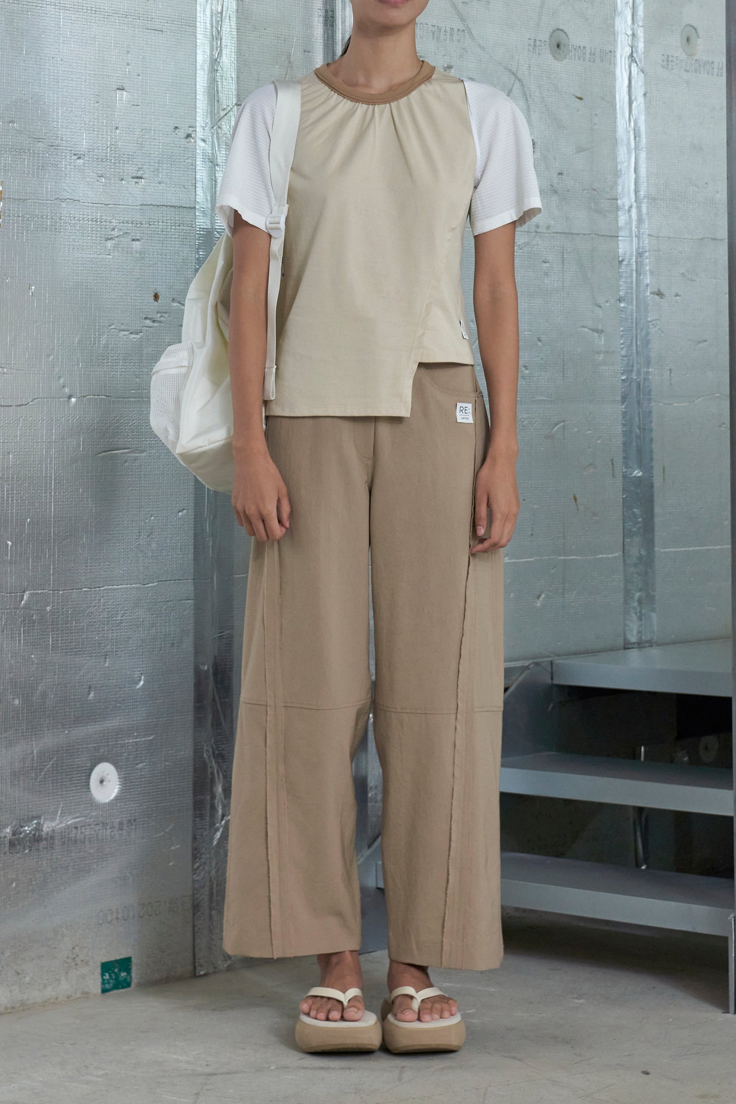 Cut-Out Detail Pants - Recode Global Cut-Out Detail Pants - Recode Global