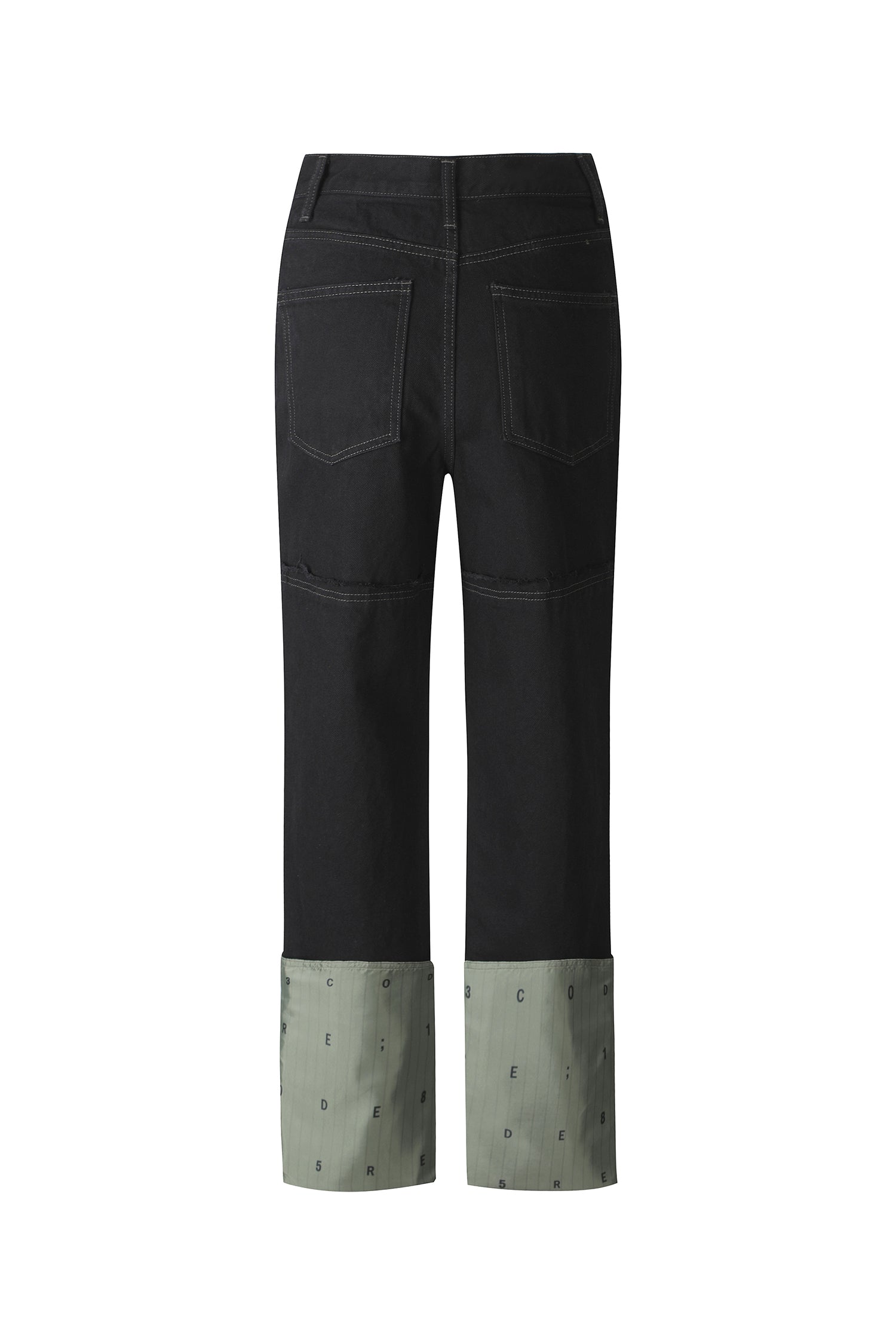 Printed turn-up denim - Recode Global Printed turn-up denim - Recode Global