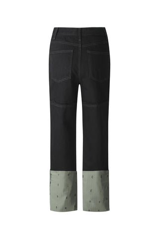Printed turn-up denim - Recode Global Printed turn-up denim - Recode Global