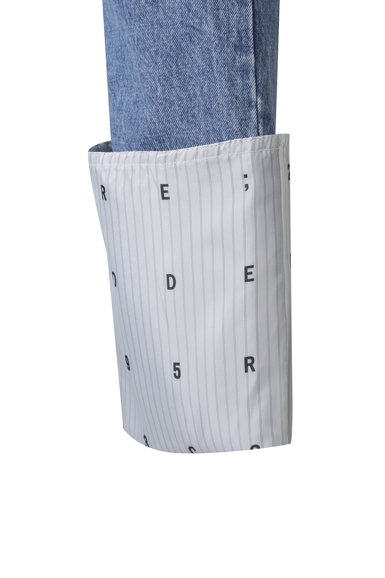 Printed turn-up denim - Recode Global Printed turn-up denim - Recode Global
