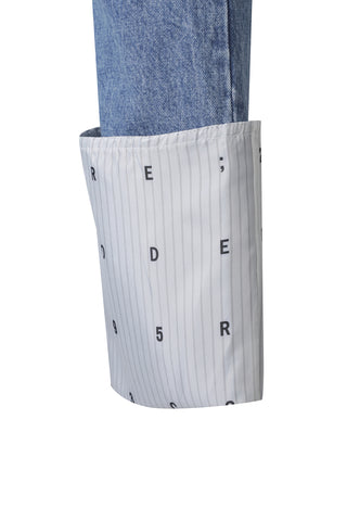 Printed turn-up denim - Recode Global Printed turn-up denim - Recode Global