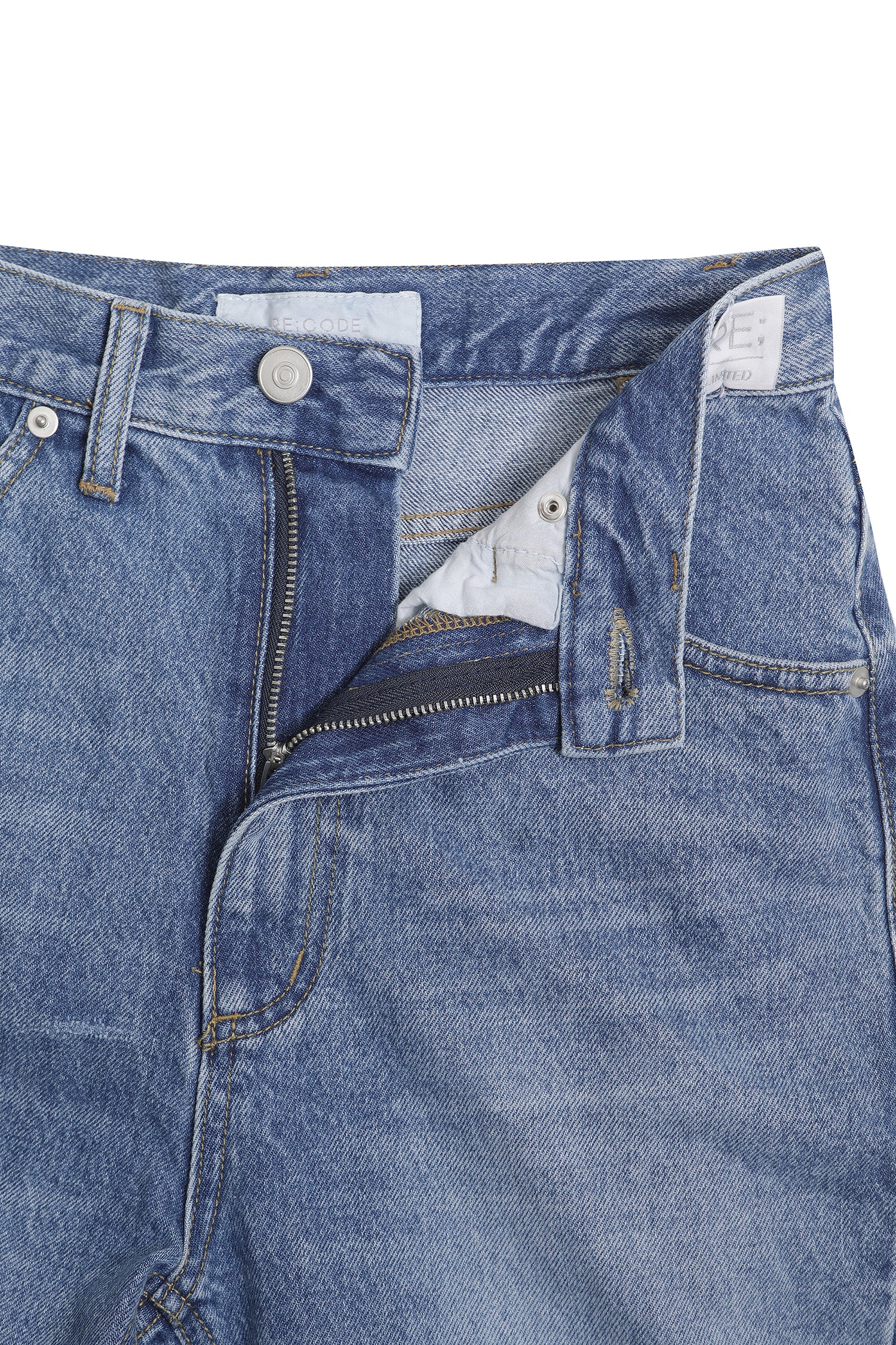 Printed turn-up denim - Recode Global Printed turn-up denim - Recode Global