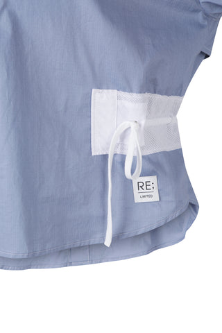 Waist Shirring Patchwork Top - Recode Global Waist Shirring Patchwork Top - Recode Global