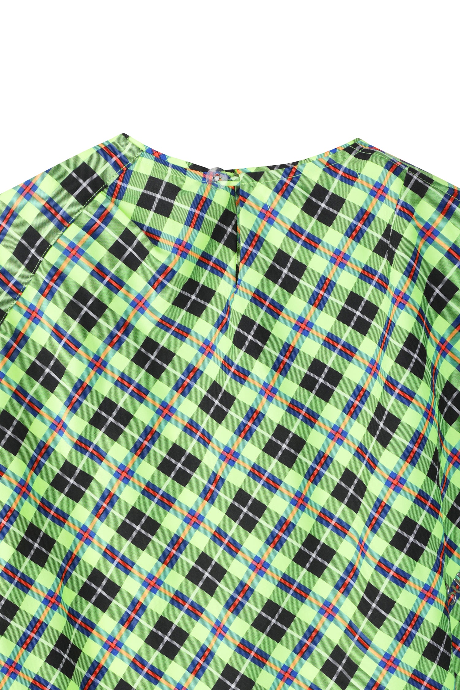 Unbalanced Green Check Shirts - Recode Global Unbalanced Green Check Shirts - Recode Global