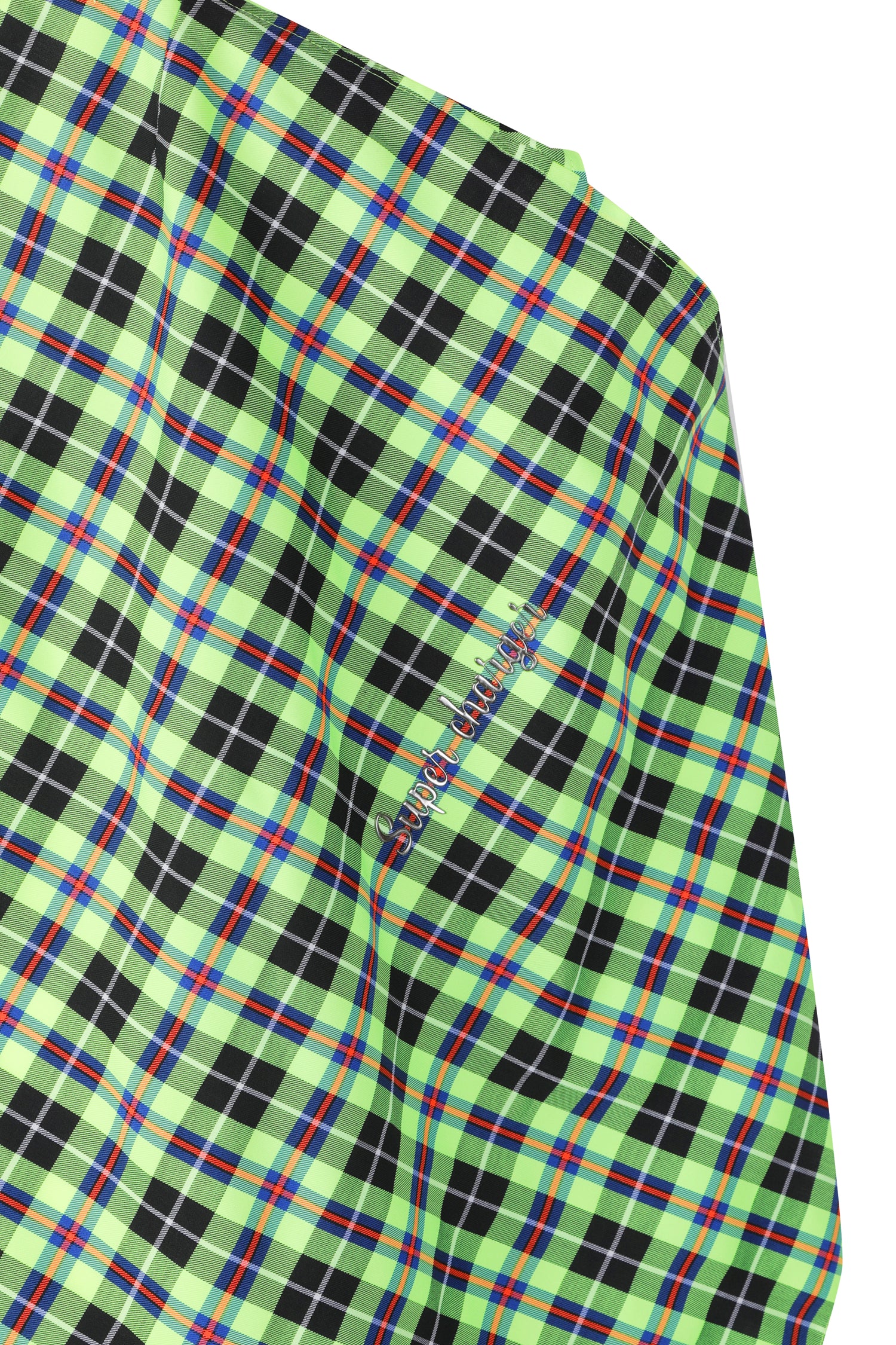 Unbalanced Green Check Shirts - Recode Global Unbalanced Green Check Shirts - Recode Global