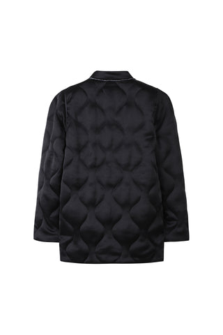 Quilting Y Line Cardigan Jumper - Recode Global Quilting Y Line Cardigan Jumper - Recode Global