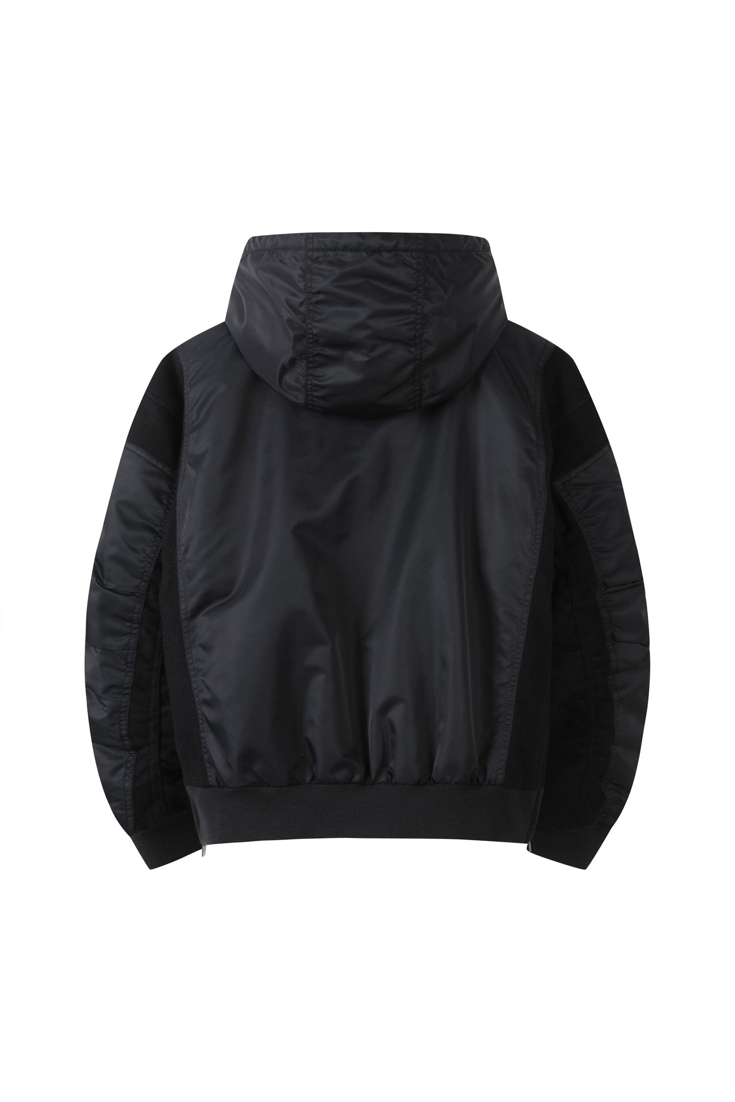Patch Work Hoodie Bomber Jumper - Recode Global Patch Work Hoodie Bomber Jumper - Recode Global