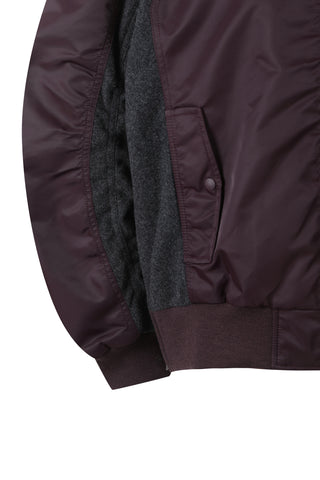Patch Work Hoodie Bomber Jumper - Recode Global Patch Work Hoodie Bomber Jumper - Recode Global