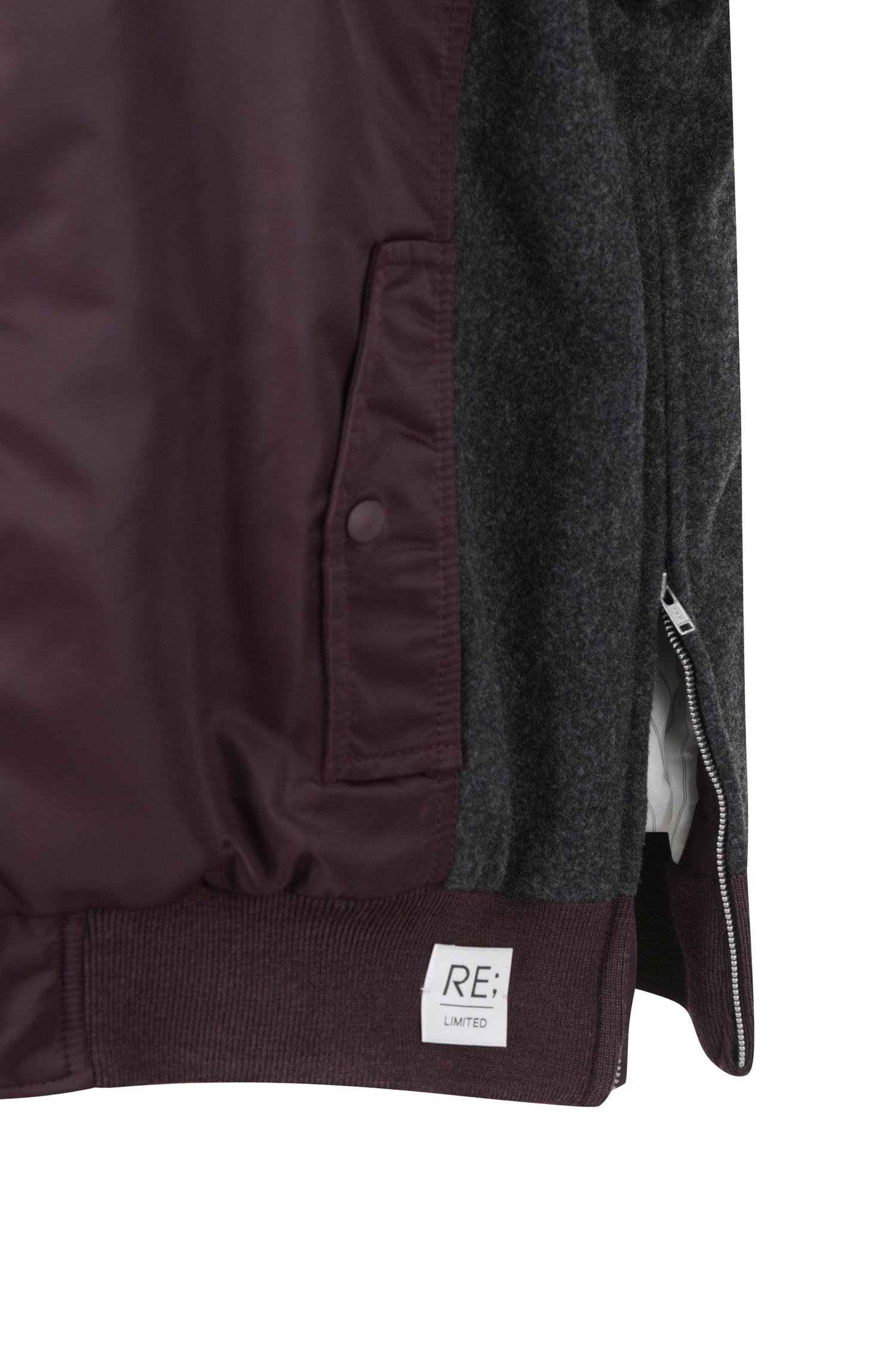 Patch Work Hoodie Bomber Jumper - Recode Global Patch Work Hoodie Bomber Jumper - Recode Global