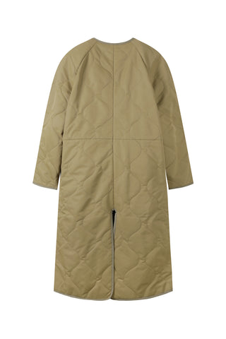 Raw Pocket Detail Quilting Jumper - Recode Global Raw Pocket Detail Quilting Jumper - Recode Global