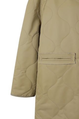 Raw Pocket Detail Quilting Jumper - Recode Global Raw Pocket Detail Quilting Jumper - Recode Global