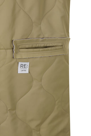 Raw Pocket Detail Quilting Jumper - Recode Global Raw Pocket Detail Quilting Jumper - Recode Global