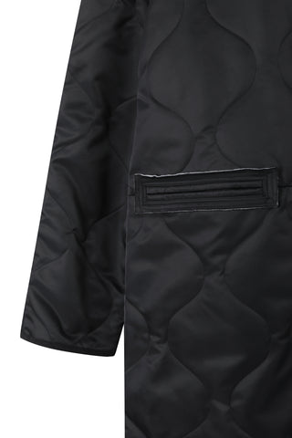 Raw Pocket Detail Quilting Jumper - Recode Global Raw Pocket Detail Quilting Jumper - Recode Global