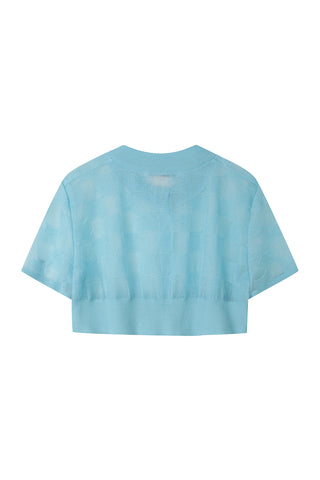 Layered Sheer Crop Knit - Recode Global Layered Sheer Crop Knit - Recode Global