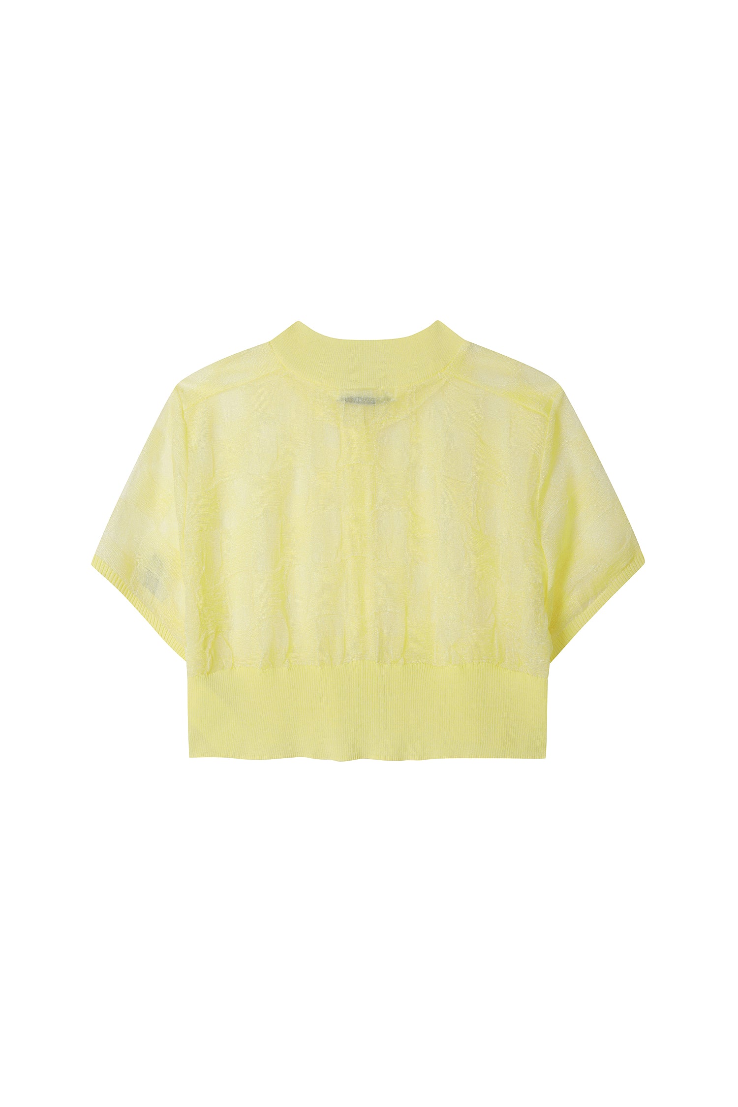 Layered Sheer Crop Knit - Recode Global Layered Sheer Crop Knit - Recode Global