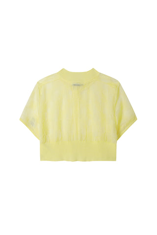Layered Sheer Crop Knit - Recode Global Layered Sheer Crop Knit - Recode Global