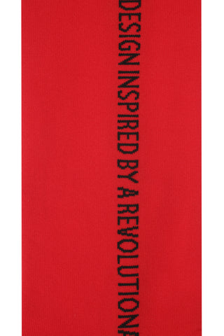 Side Slogan Knee High Socks - Recode Global Side Slogan Knee High Socks - Recode Global