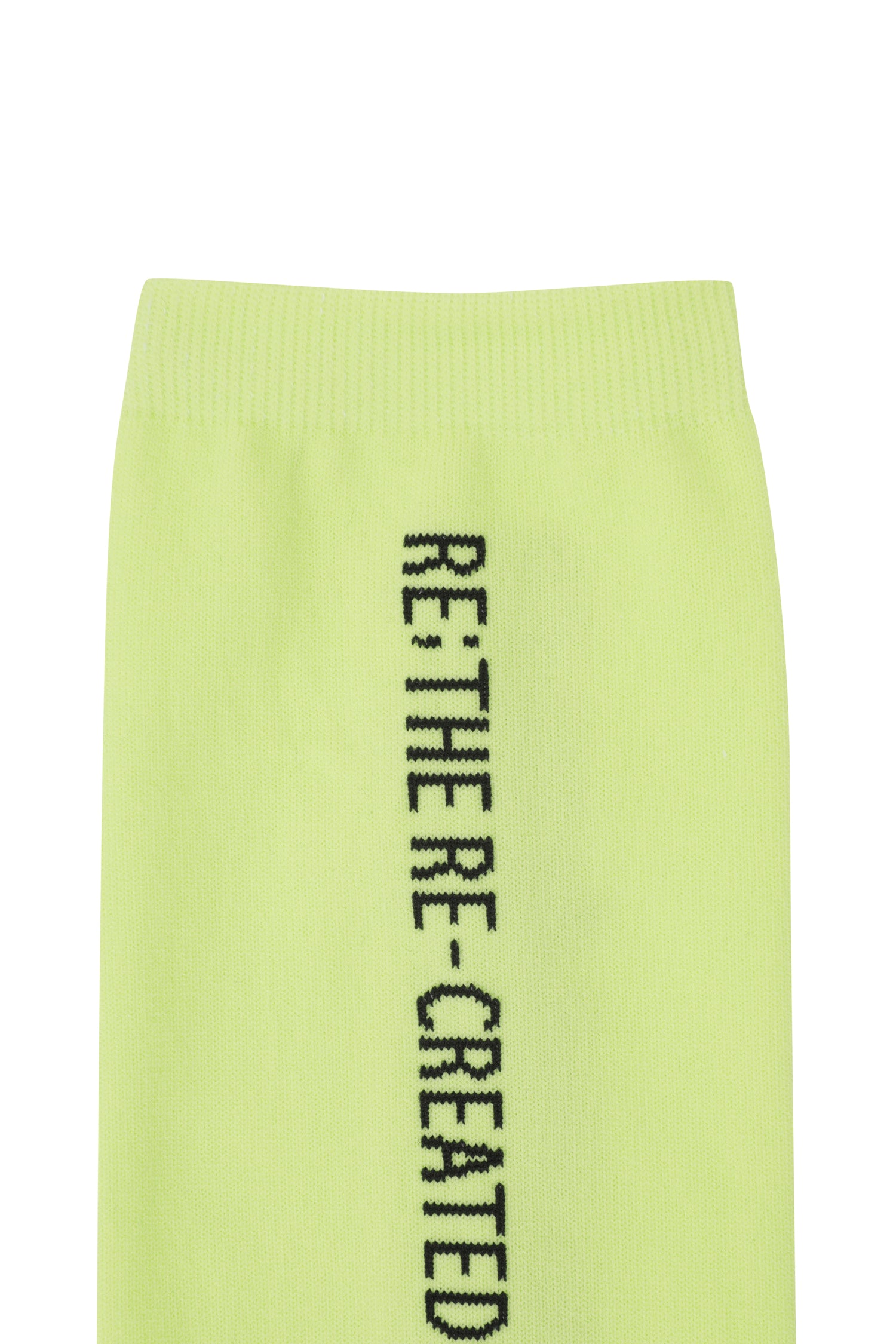 Side Slogan Knee High Socks - Recode Global Side Slogan Knee High Socks - Recode Global