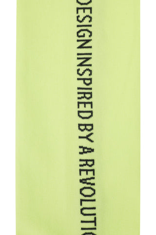 Side Slogan Knee High Socks - Recode Global Side Slogan Knee High Socks - Recode Global
