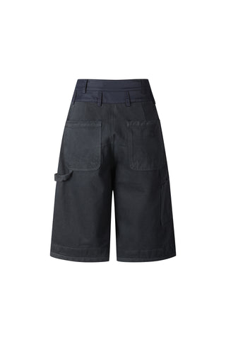 (RE;CODE × OBJECTS IV LIFE by Daniel Arsham)
Split Fabric Mix Shorts