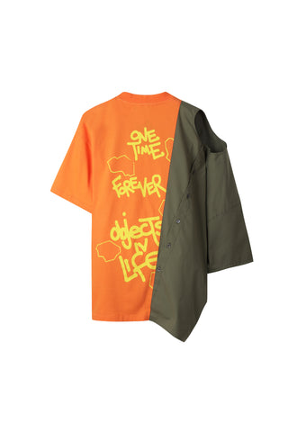 (RE;CODE × OBJECTS IV LIFE by Daniel Arsham)
Half Fabric Mixed Top