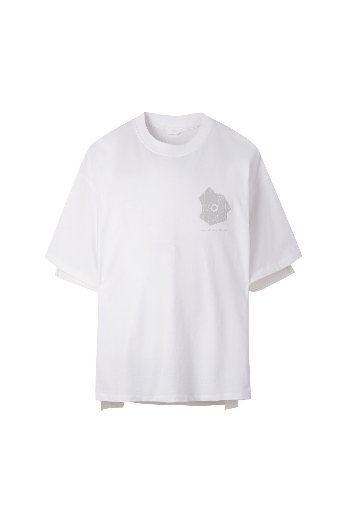 (RE;CODE × OBJECTS IV LIFE by Daniel Arsham)
Garment Layered T-shirt