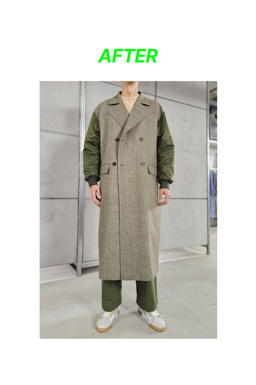 ジャケット・アウター Graphpaper Tweed Kibata Coat graphpaper KIBATA coat（MOL – Recode Global）